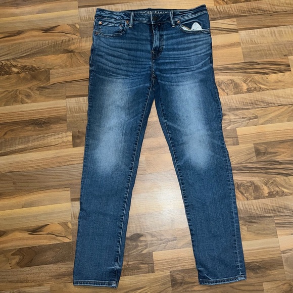 American eagle men’s skinny jeans airflex+ 36x32 - Picture 1 of 5